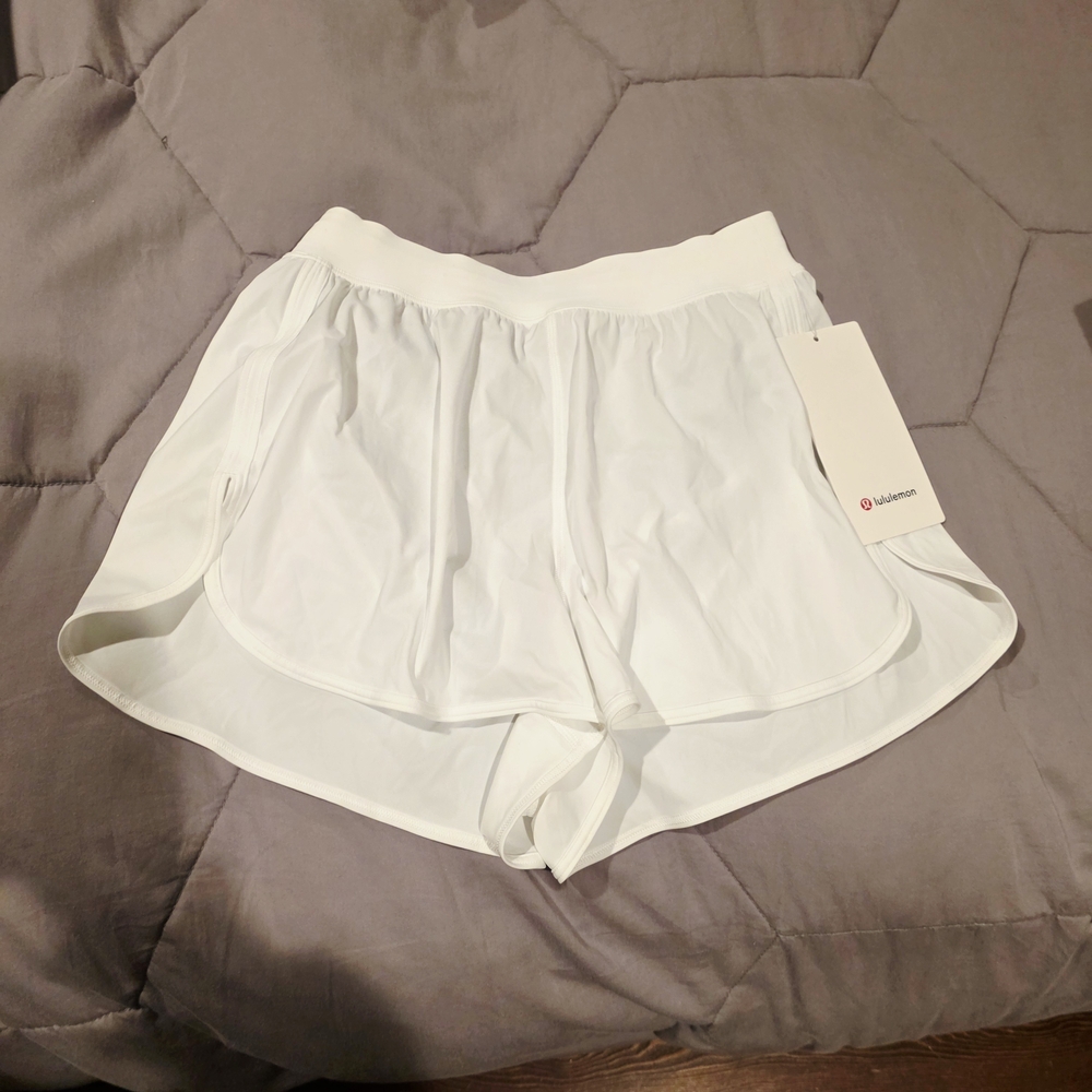 NWT Lululemon Women's White Shorts